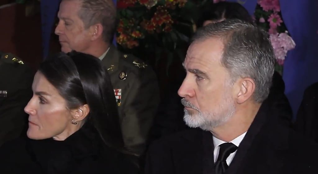 Los Reyes se mostraron visiblemente emocionados