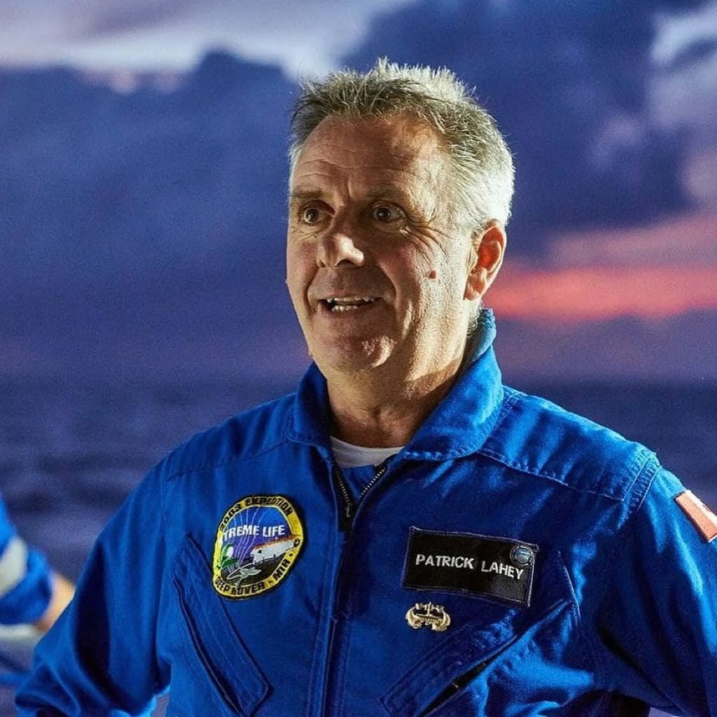 Patrick Lahey, CEO de Triton Submarines