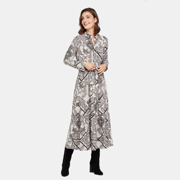 vestido estampado