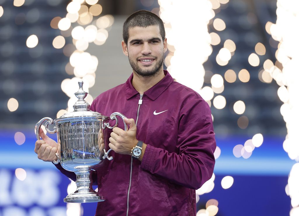 Carlos Alcaraz, tras ganar el US Open 2025
