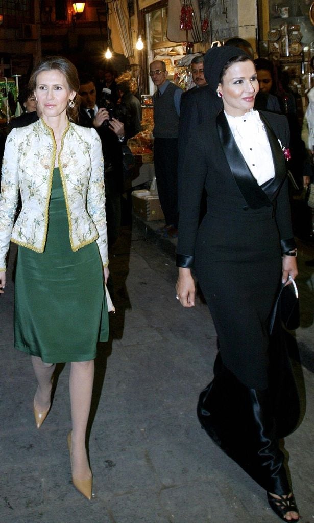 syrian first lady asma al assad l visi