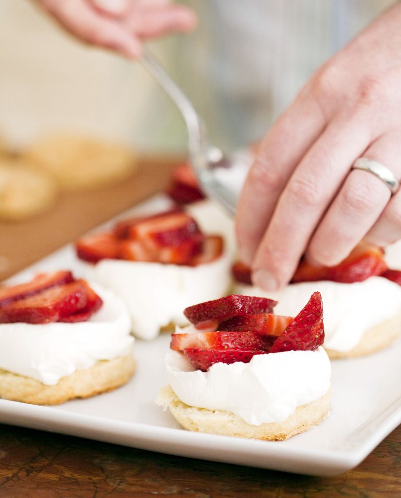 Shortcake, un postre ideal para aprovechar al temporada de fresas. 