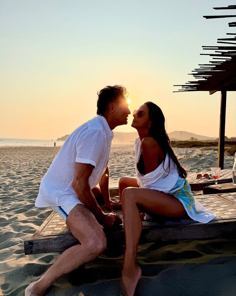 La pareja compartió las mejores fotos de esta romántica escapa de fin de semana.