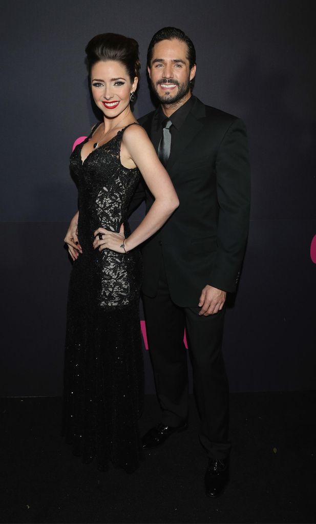 Ariadne Díaz y José Ron