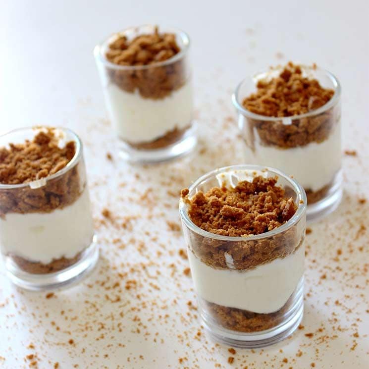 Tiramisú con galletas