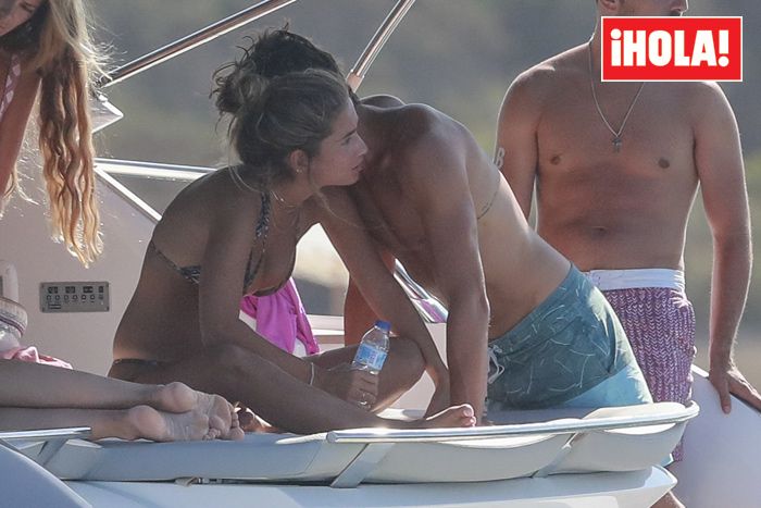 María Pombo y Pablo Castellano: una luna de miel interminable, ahora con amigos en Ibiza