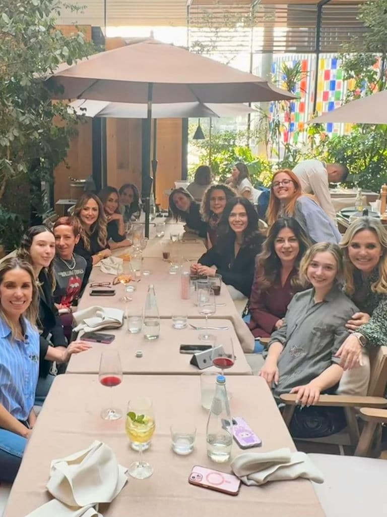 Andrea Legarreta en su gran festejo de cumpleaños anticipado