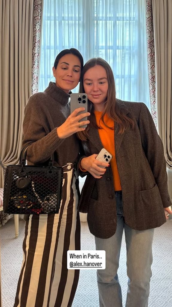 Sassa de Osma y Alejandra de Hannover