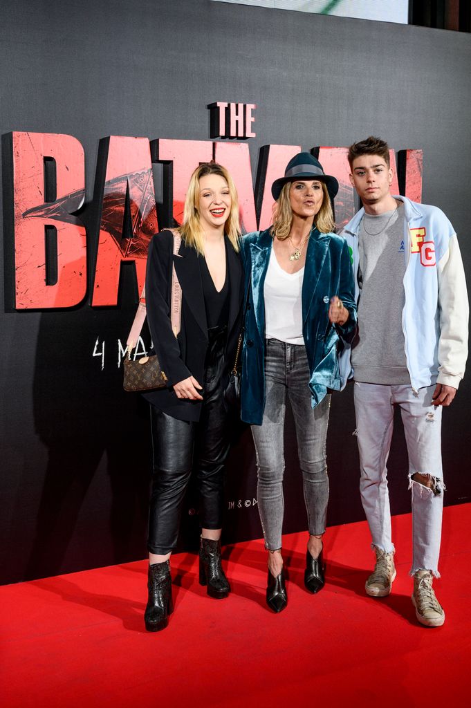 Arantxa de Benito con sus dos hijos