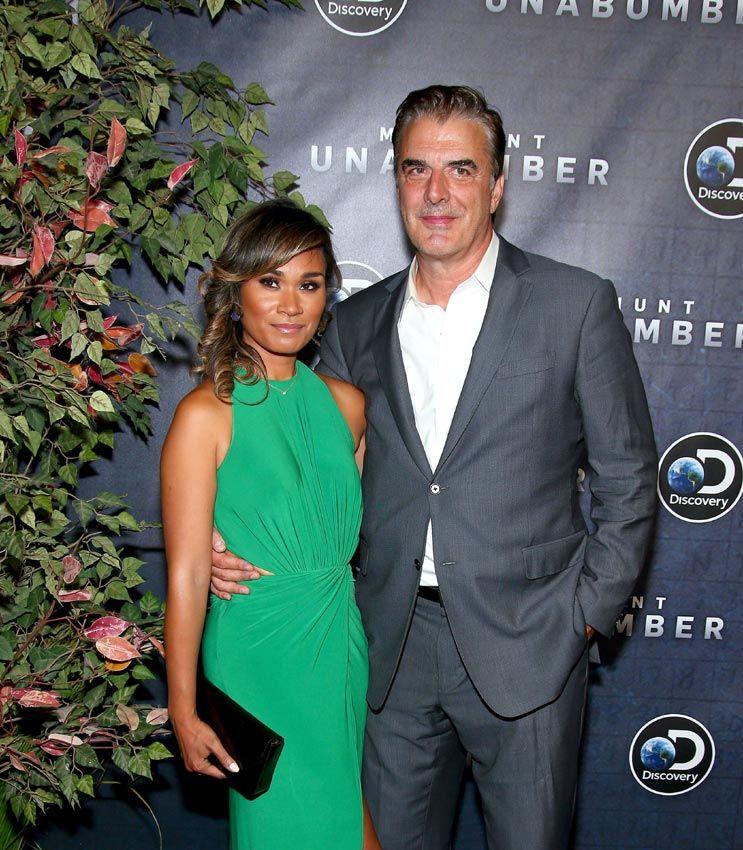 Chris Noth y Tara Wilson