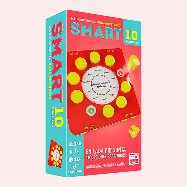 SD GAMES Juego De Mesa Smart 10: Familiar
