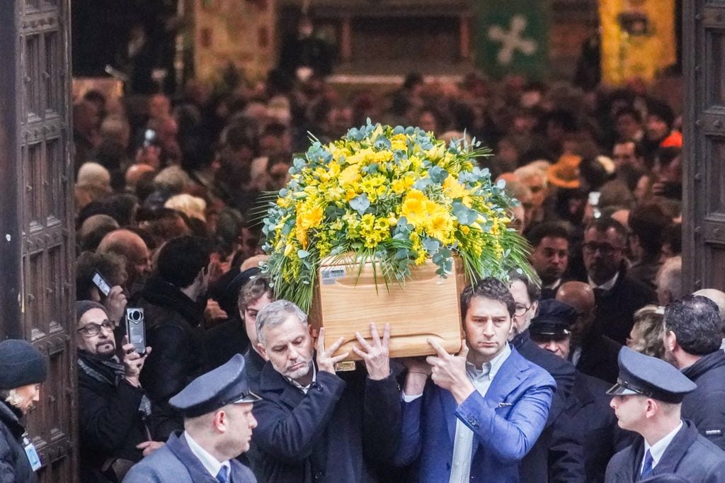 Funeral de Ornella Vanoni