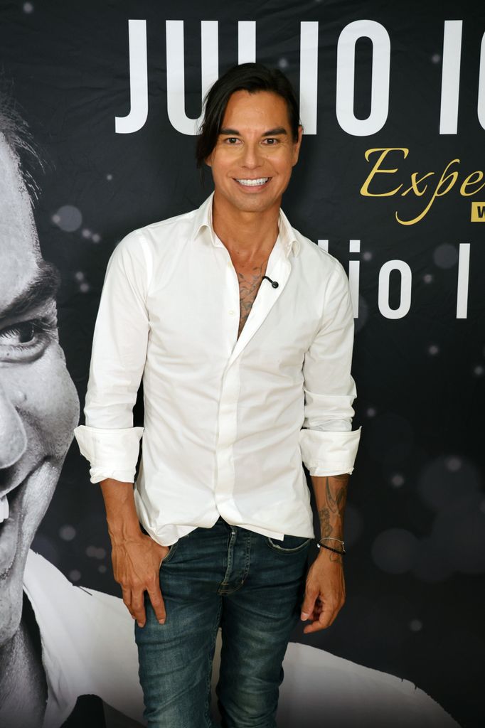 Julio José Iglesias durante la presentación de 'Julio Iglesias Experience'