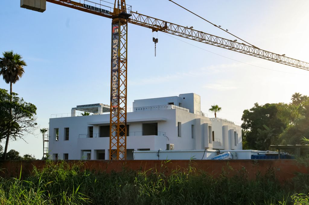 Así avanzan las obras en el nuevo refugio del actor