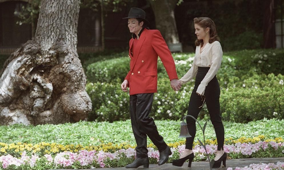 lisa marie presley y michael jackson