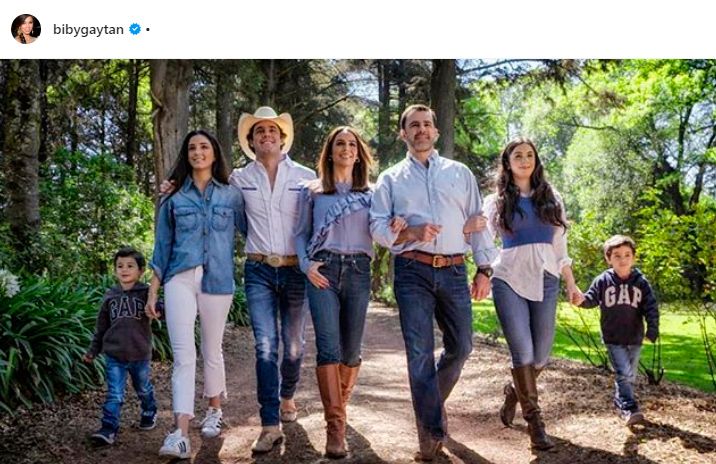 Familia de Bibi Gaytán y Eduardo Capetillo