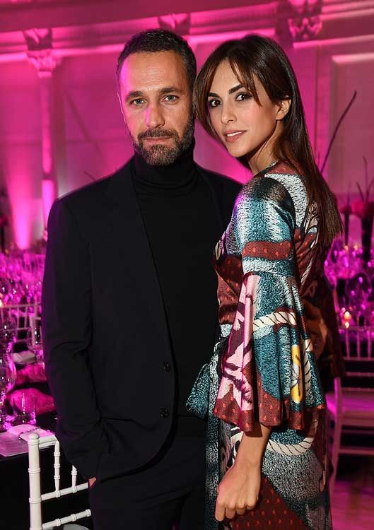 Rocío Muñoz Morales y su pareja