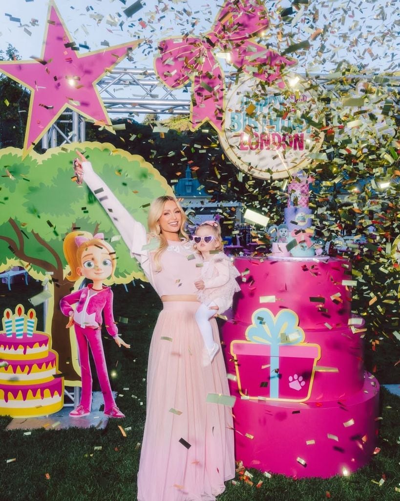 Paris Hilton celebró por todo lo alto el cumpleaños de su hija.