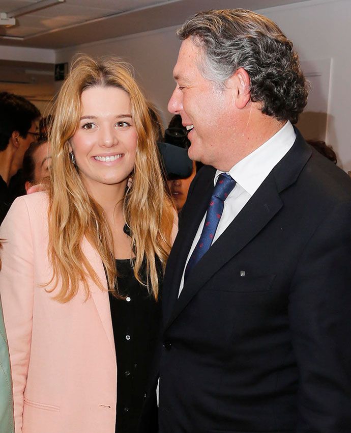 Irene Michavila y su padre, José María Michavila