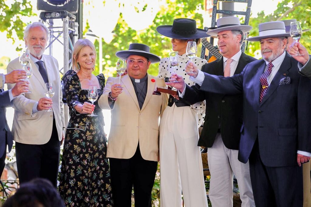 Ha sido recibida por la Asociación Sombrero Ala Ancha Jerezano y la alcaldesa de Jerez