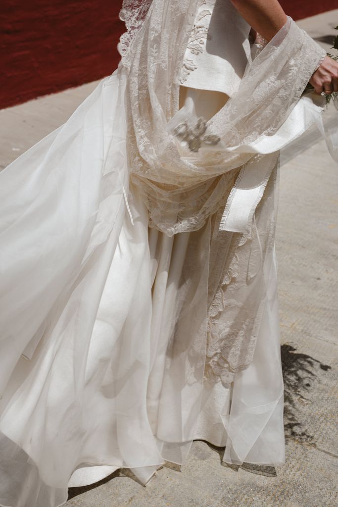 Vestido de novia de Flor Fuertes