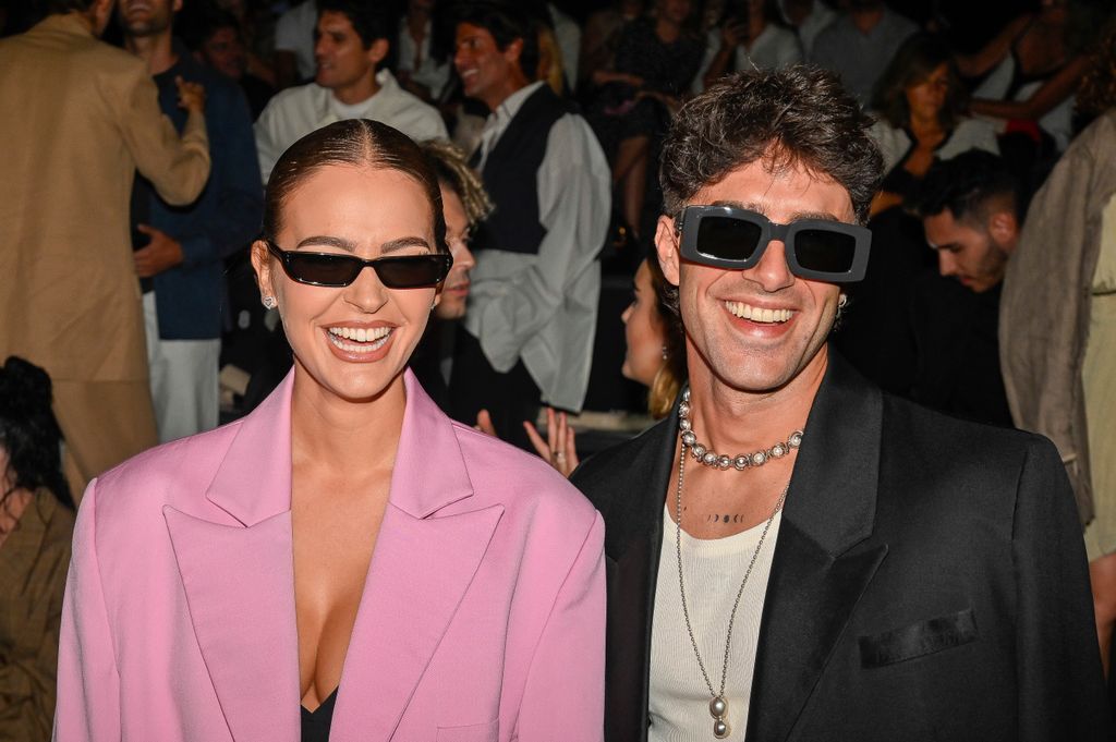 En la Fashion Week madrileña, una de sus aficiones compartidas,: la moda