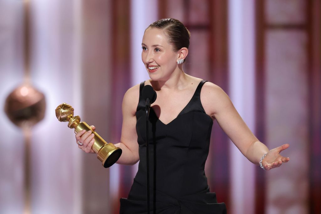 Erin Doherty ganadora de la categoría Mejor actriz de reparto, TV, por 'Adolescence'