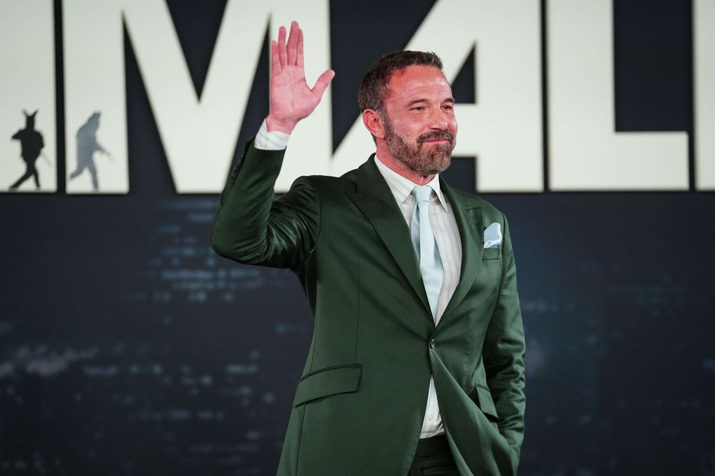 Ben Affleck en la presentación de 'Animales' en la Ciudad de México. 