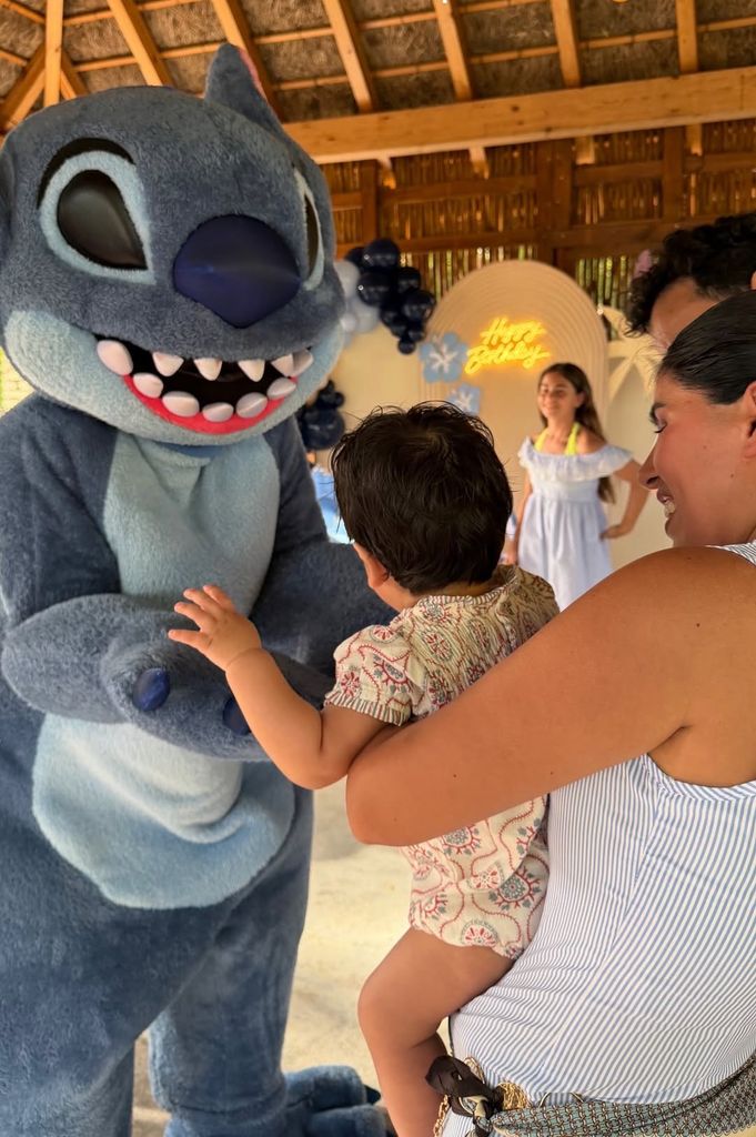 La temática del cumpleaños fue Stitch