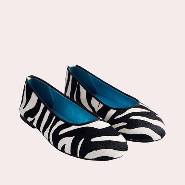 Bailarinas Piel cebra Gioseppo
