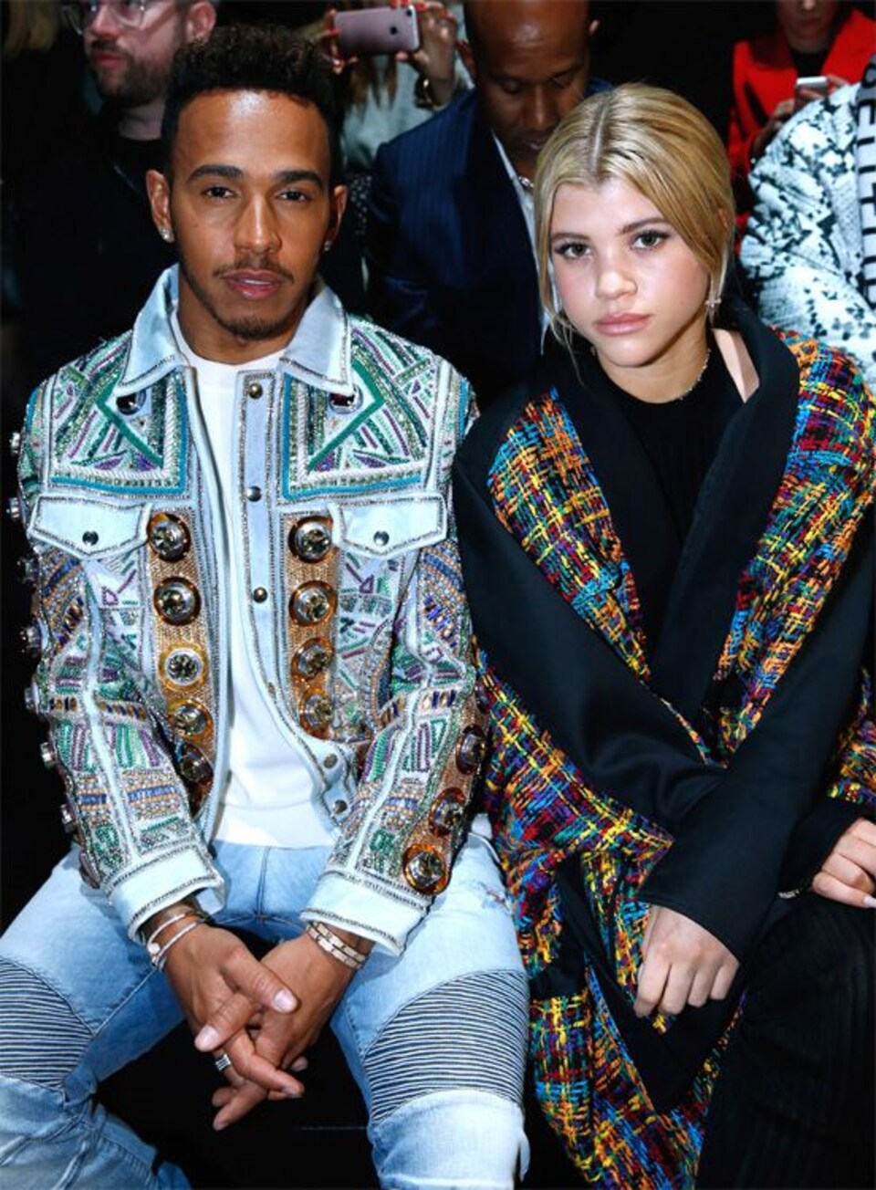 Las novias de Lewis Hamilton a lo largo de su vida