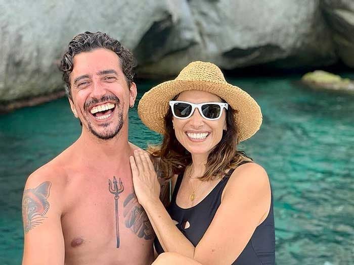 Jorge Marron  y su pareja Arancha Morales 