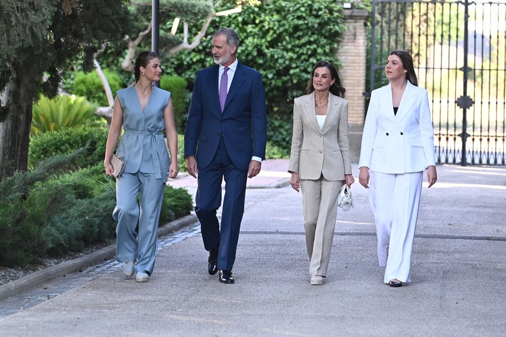 La Familia Real en Zaragoza