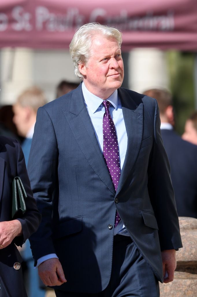 El hermano de la princesa Diana, Charles Spencer, en Londres, el 8 de mayo de 2024.