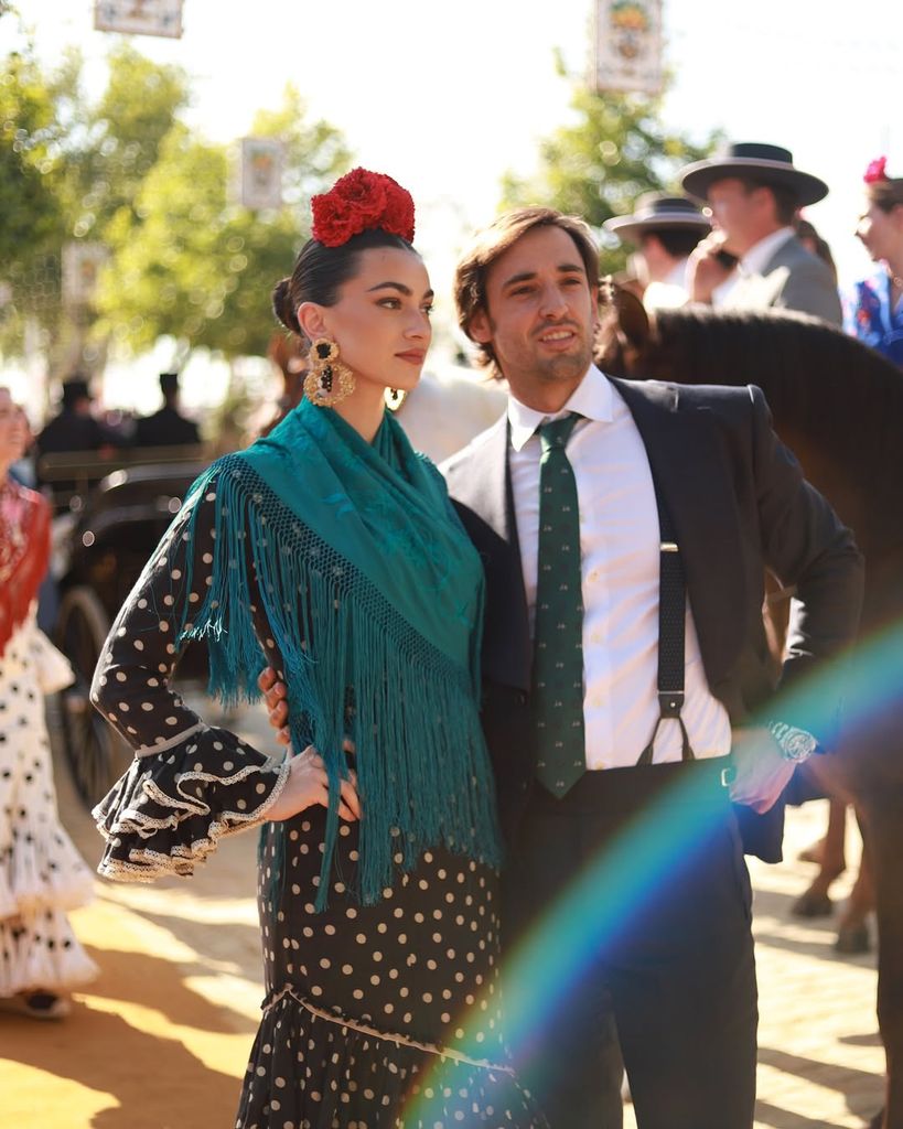 Meri Lozano y su cuñado, Lorenzo Remohi Martínez-Medina