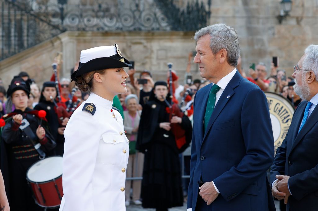 Princesa Leonor recibe la Medalla de Oro de Galicia el 14 de julio de 2025