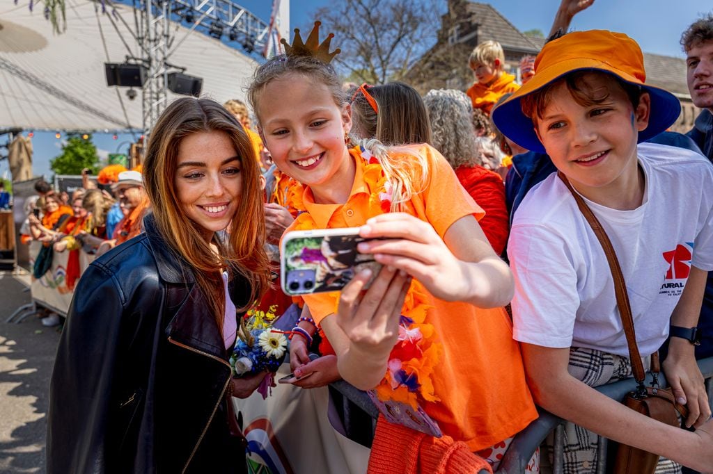 Princess Alexia of the Netherlands celebrates King's Day on April 26, 2025 in Doetinchem