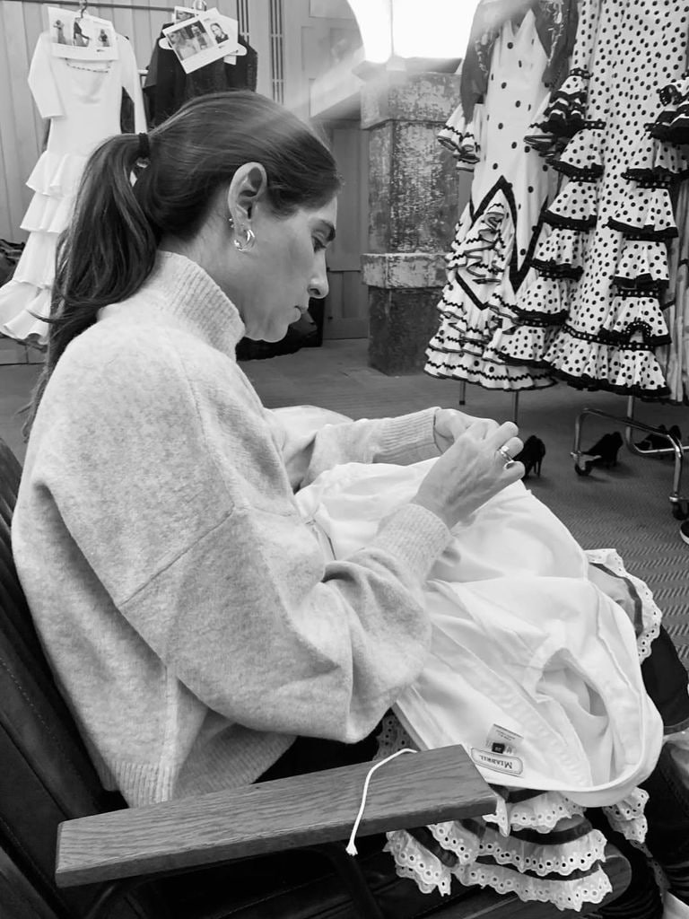 Lourdes Montes lleva a Londres sus trajes de flamenca