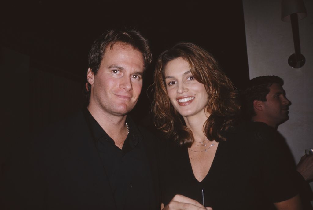 Cindy Crawford y Rande Gerber, captados en 1998, en Nueva York.
