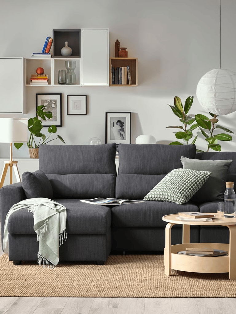 Sofá gris