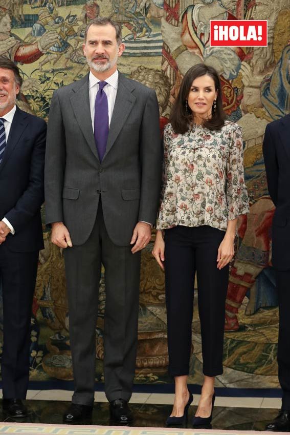 Reyes Felipe y Letizia