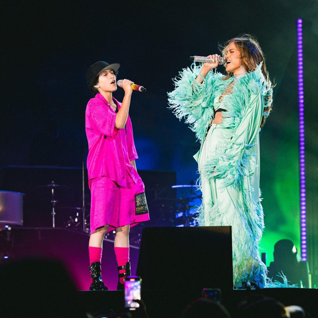 Jennifer Lopez and Emme Muniz
