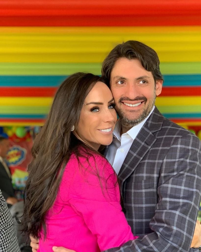 Inés Gómez Mont y su esposo Víctor Manuel Álvarez Puga.