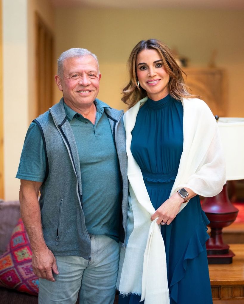 Rania de Jordania y Abdalá de Jordania