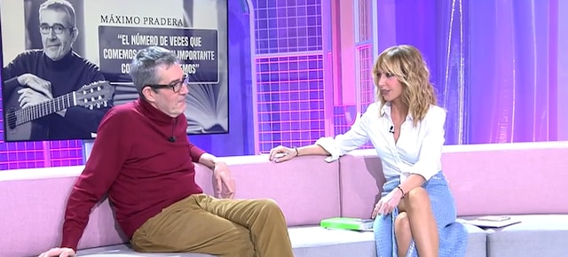 Máximo Pradera reaparece en televisión con 20 kilos menos tras superar un  cáncer de próstata