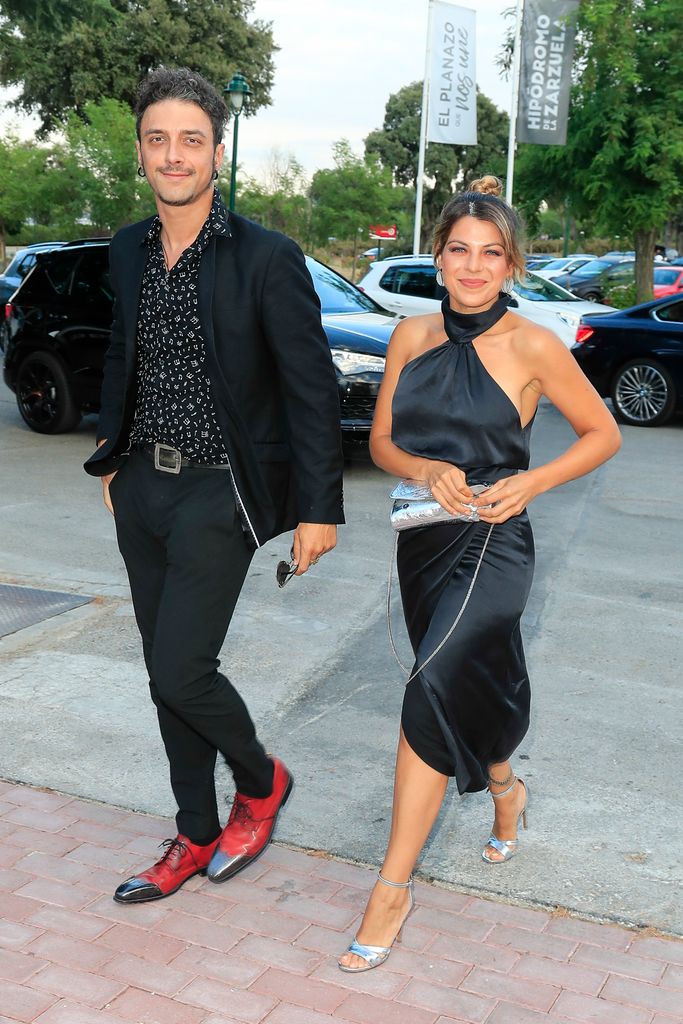 La actriz Thais Blume con su pareja, Gabriel de la Rosa, el cantante de Shinova 