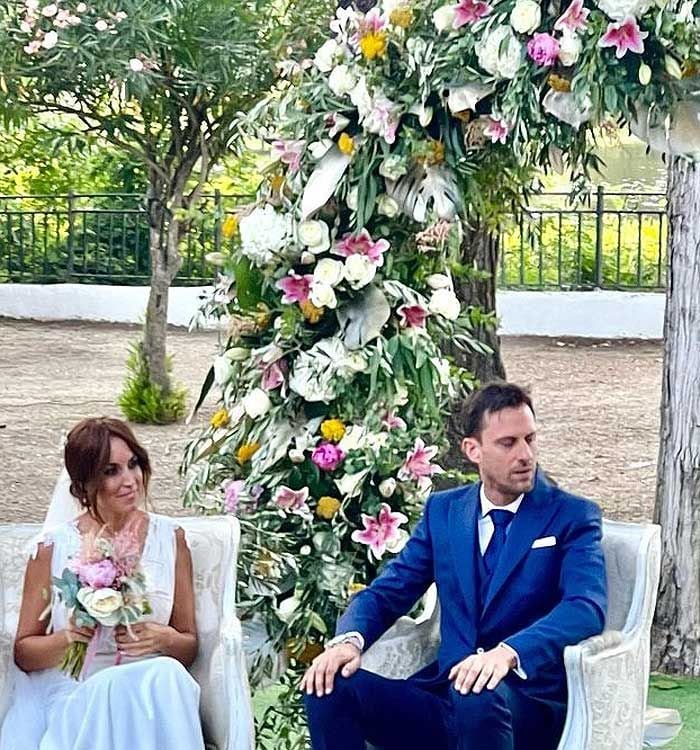 Raquel Lozano y su marido Jesús