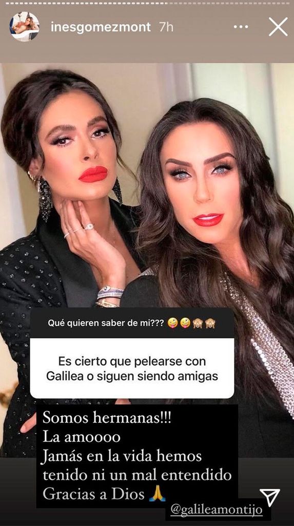 Inés Gómez Mont y Galilea Montijo