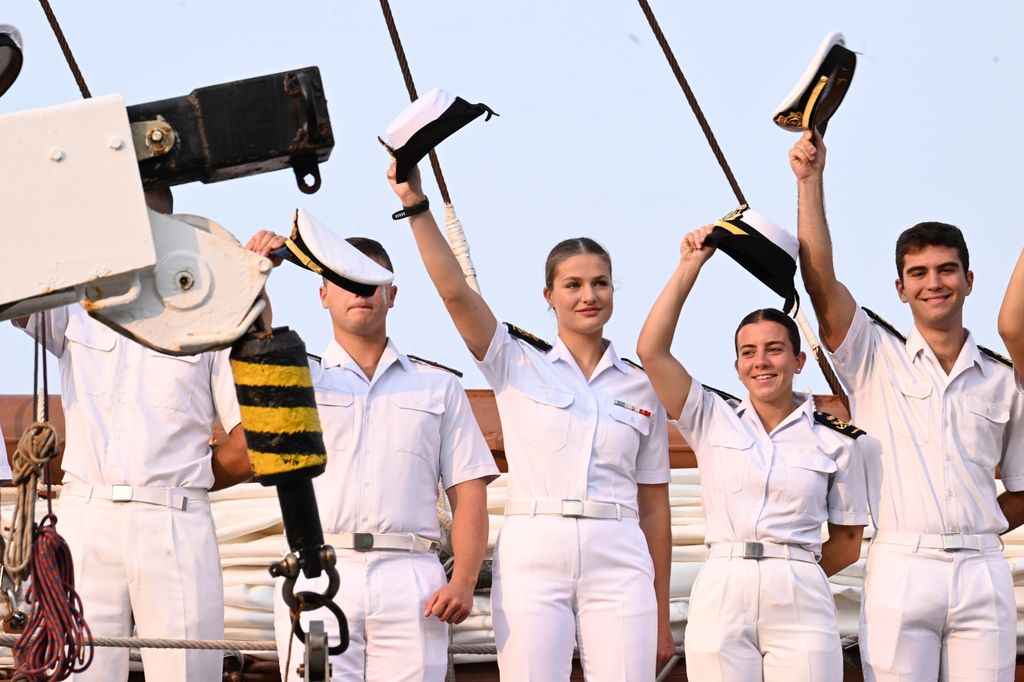 La princesa Leonor llega a Nueva York