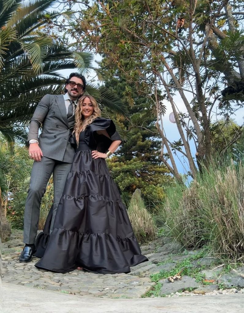 Andrea Legarreta y Luis Carlos Origel